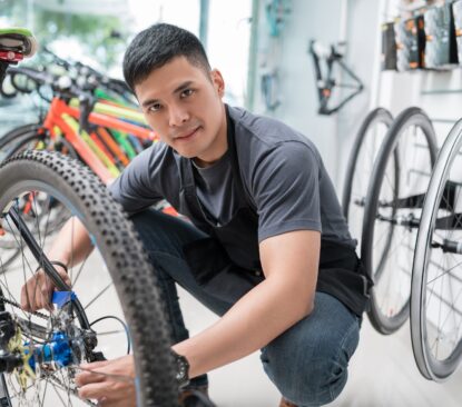 Témoignage d'André, mécanicien vélo et cycle, sur sa formation au Campus des Métiers CMA 86